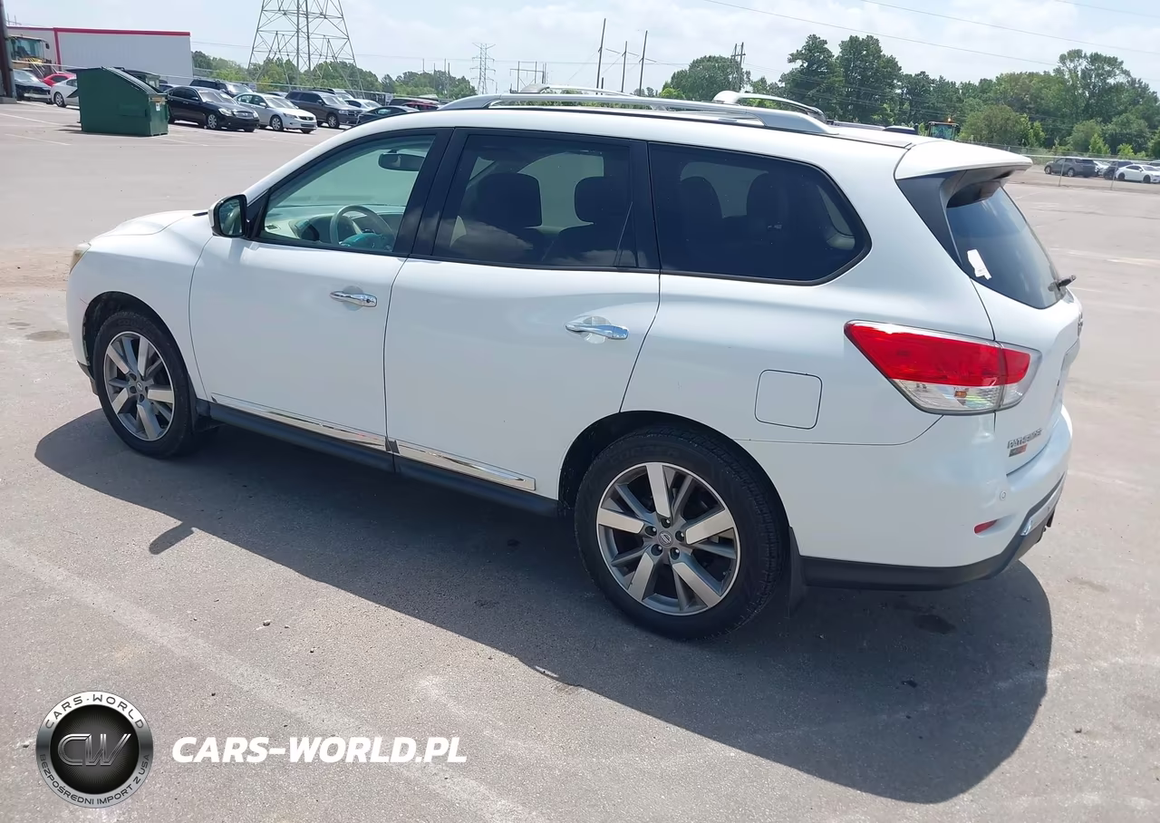 2013 Nissan Pathfinder Platinum VIN:5N1AR2MNXDC676676 - 3