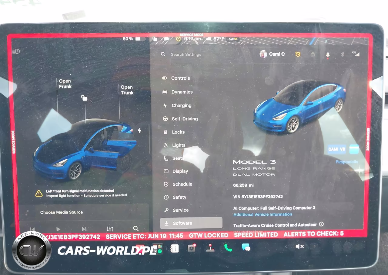 2023 Tesla Model 3 Long Range Dual Motor All-Wheel Drive VIN:5YJ3E1EB3PF392742 - 17