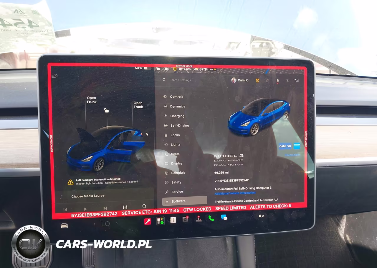 2023 Tesla Model 3 Long Range Dual Motor All-Wheel Drive VIN:5YJ3E1EB3PF392742 - 18