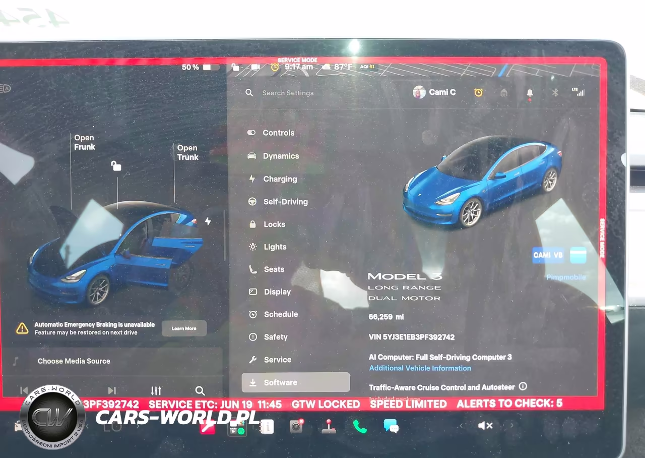 2023 Tesla Model 3 Long Range Dual Motor All-Wheel Drive VIN:5YJ3E1EB3PF392742 - 7