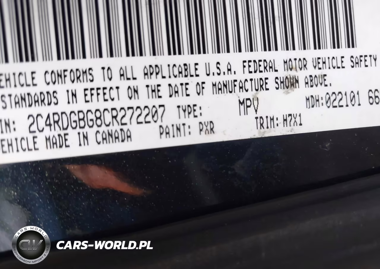 2012 Dodge Grand Caravan Se-Avp VIN:2C4RDGBG8CR272207 - 9