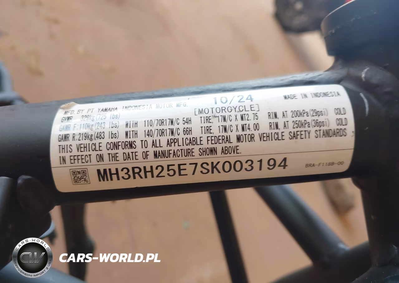 2025 Yamaha Yfz320 A VIN:MH3RH25E7SK003194 - 10