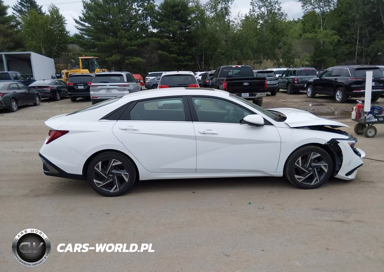 2024 Hyundai Elantra Sel VIN:KMHLS4DG1RU696553 - 14
