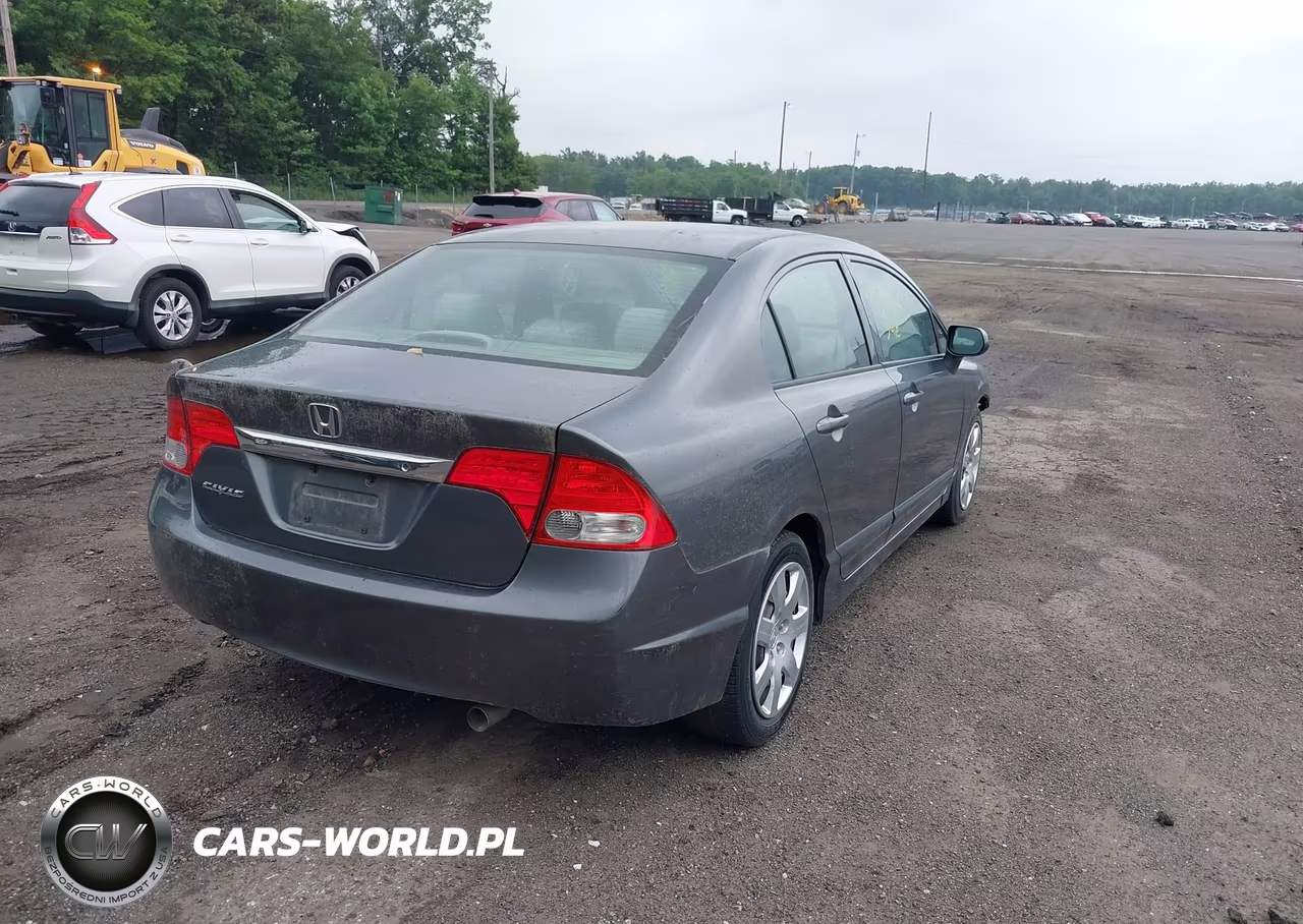 2011 Honda Civic Lx VIN:19XFA1F55BE038740 - 4