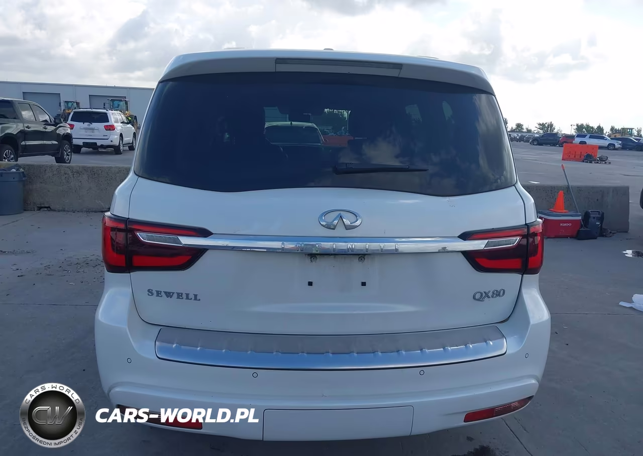 2020 Infiniti Qx80 Luxe VIN:JN8AZ2NF3L9701123 - 16
