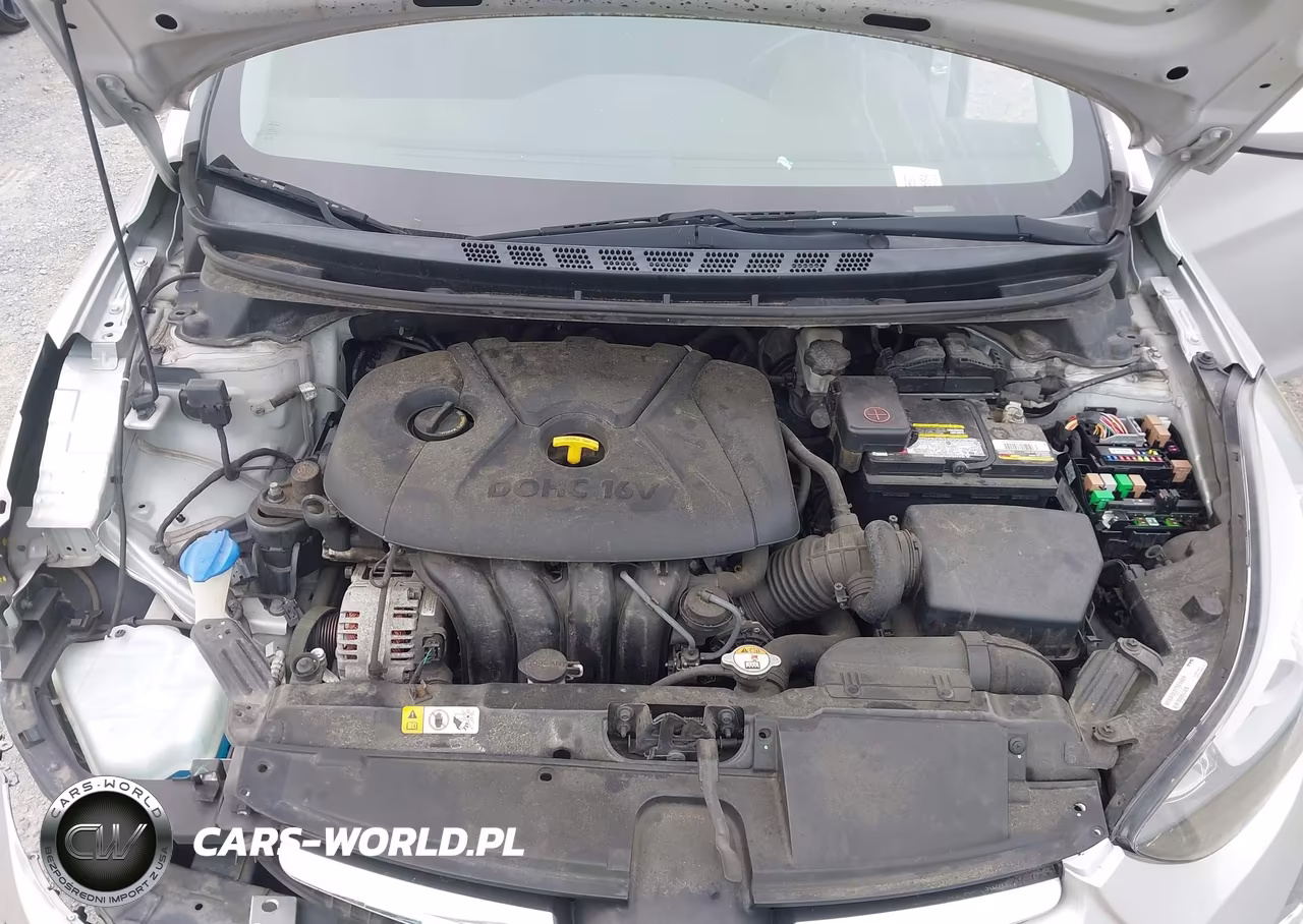 2015 Hyundai Elantra Se VIN:5NPDH4AE7FH555454 - 10