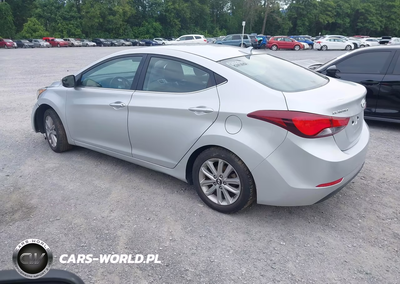 2015 Hyundai Elantra Se VIN:5NPDH4AE7FH555454 - 3