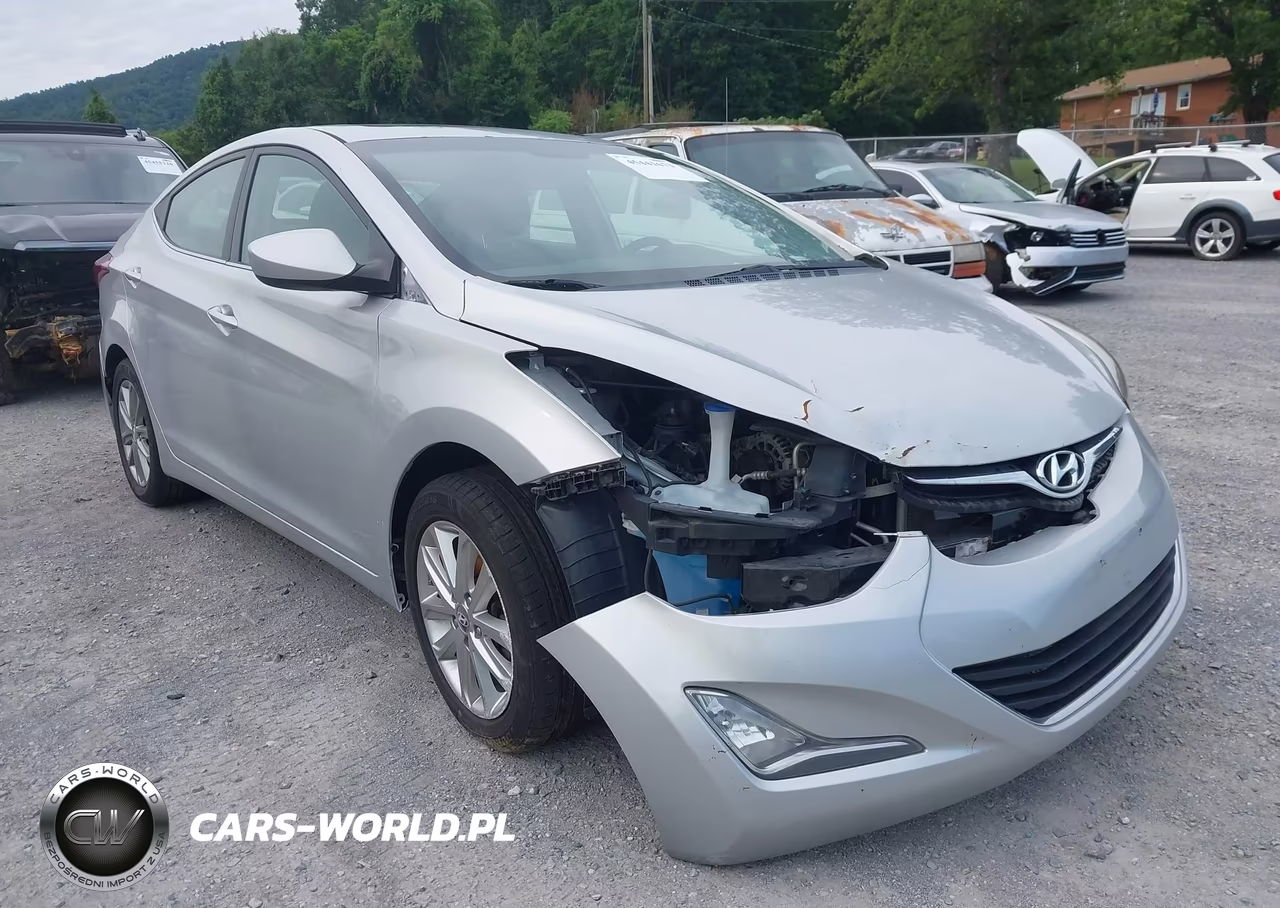 2015 Hyundai Elantra Se VIN:5NPDH4AE7FH555454 - 6