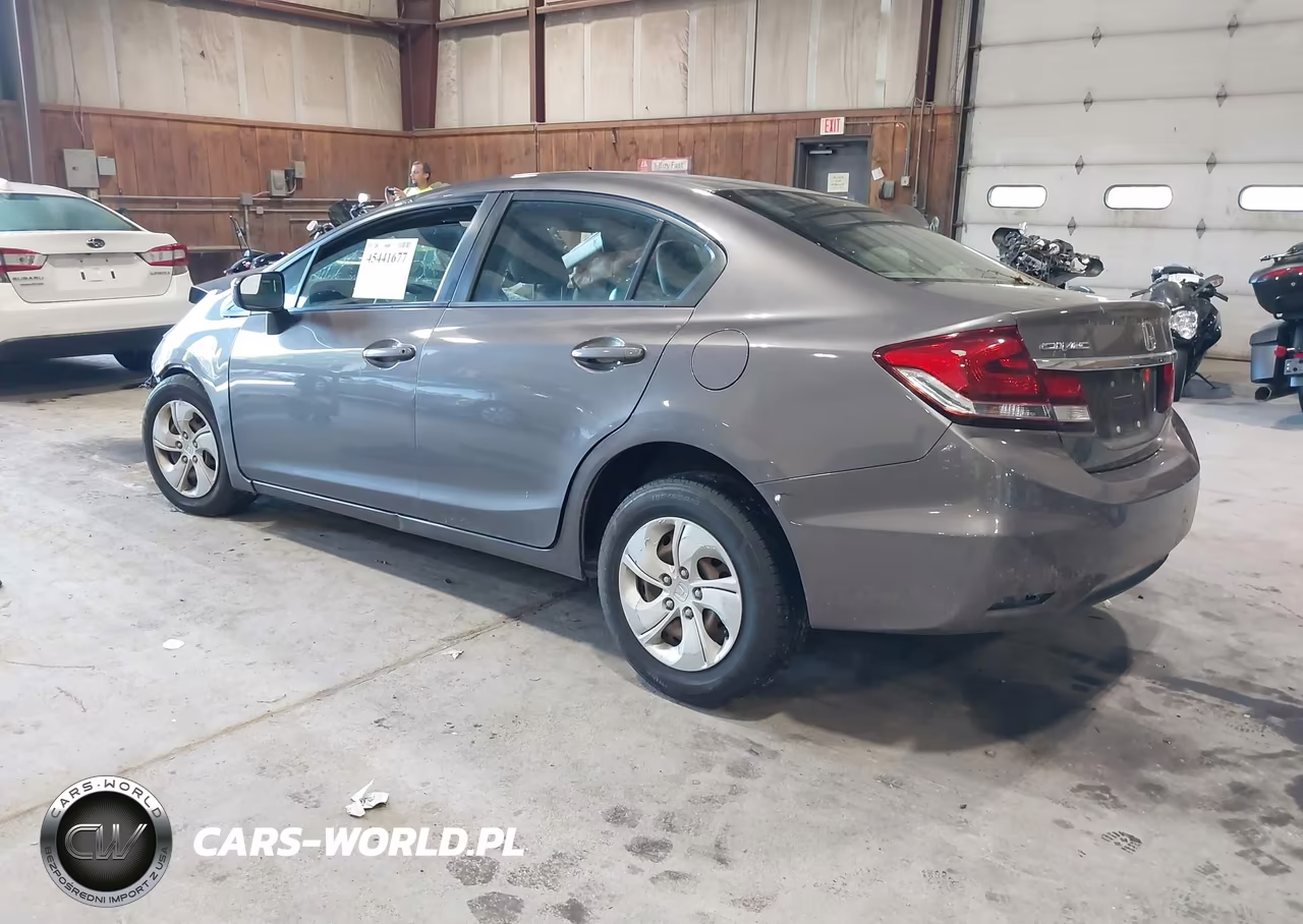 2015 Honda Civic Lx VIN:19XFB2F59FE227609 - 3