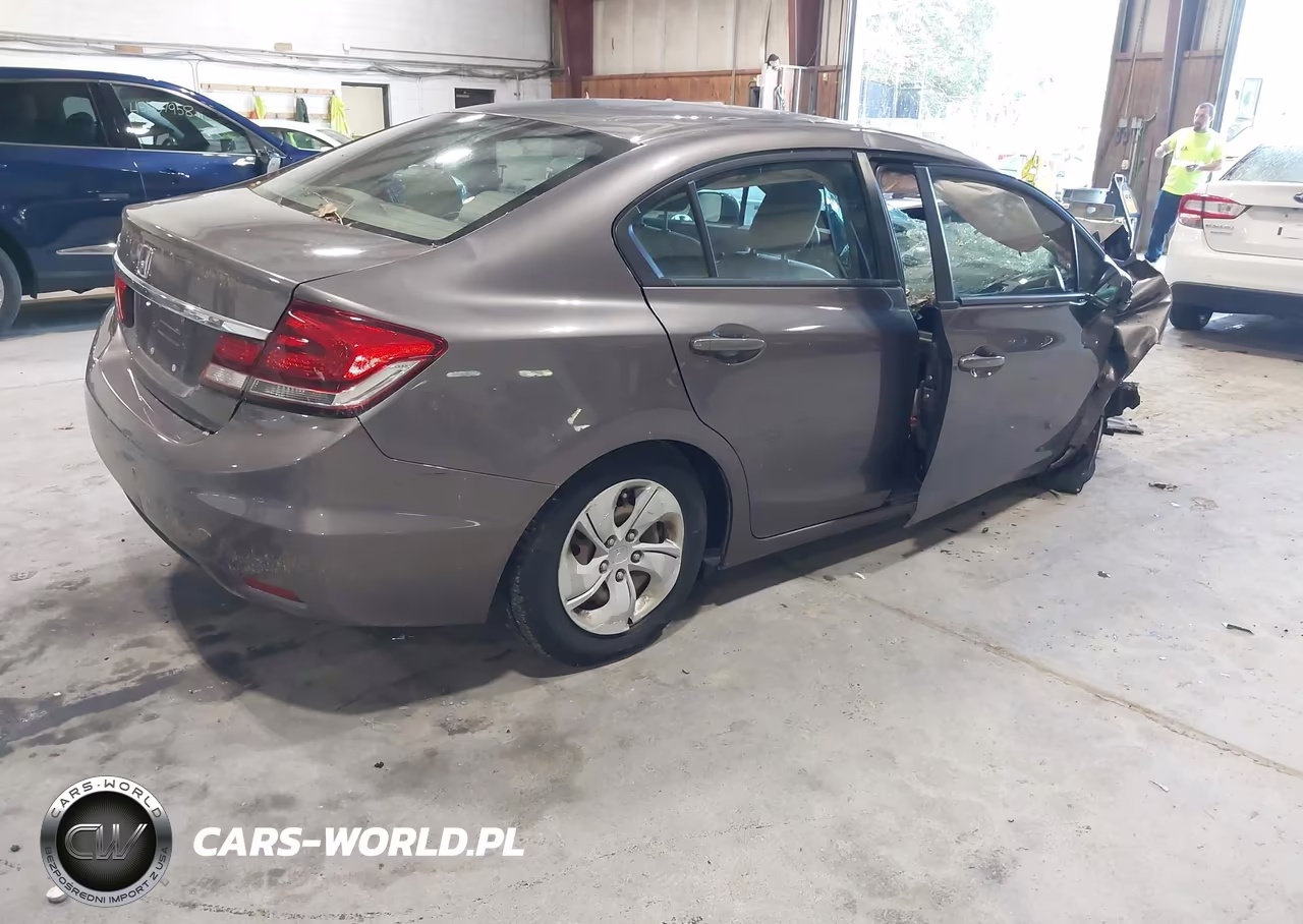 2015 Honda Civic Lx VIN:19XFB2F59FE227609 - 4
