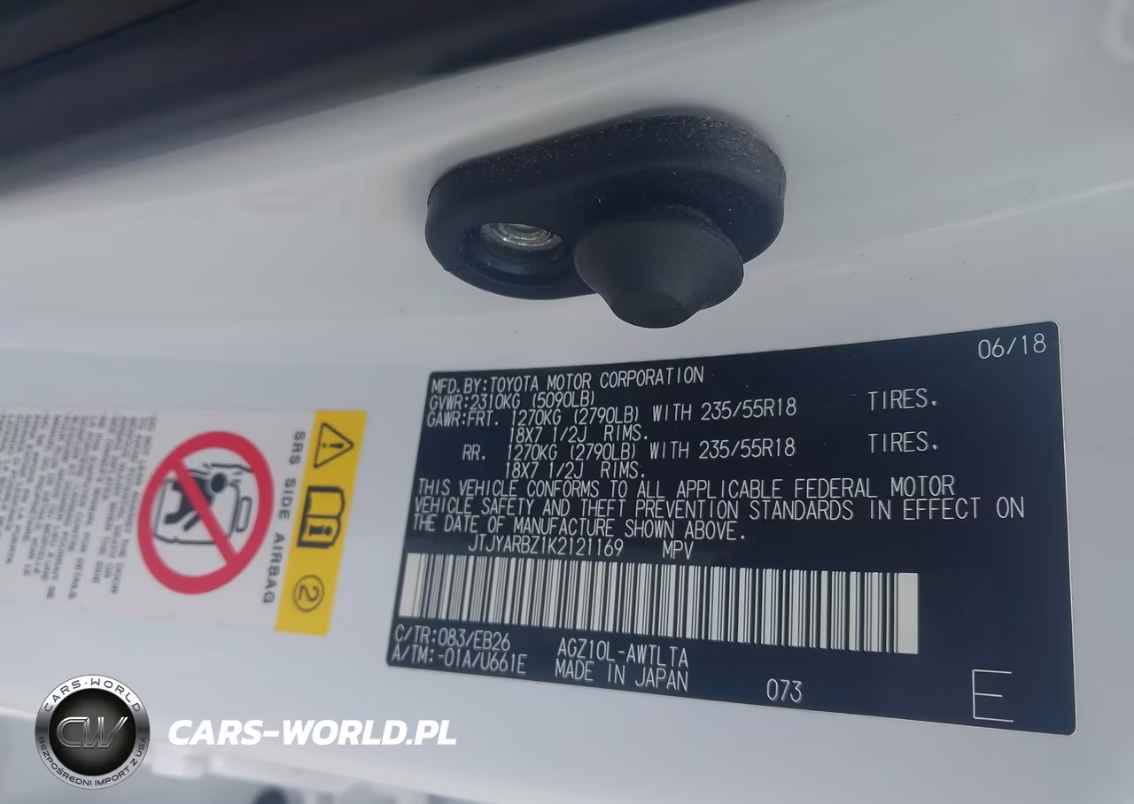 2019 Lexus Nx 300 F Sport VIN:JTJYARBZ1K2121169 - 9