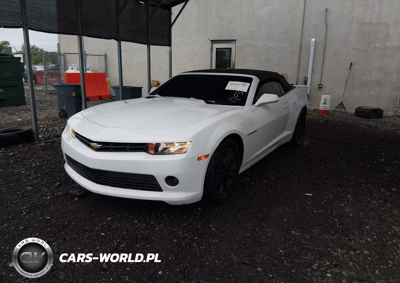 2015 Chevrolet Camaro 1Lt VIN:2G1FD3D36F9279515 - 2