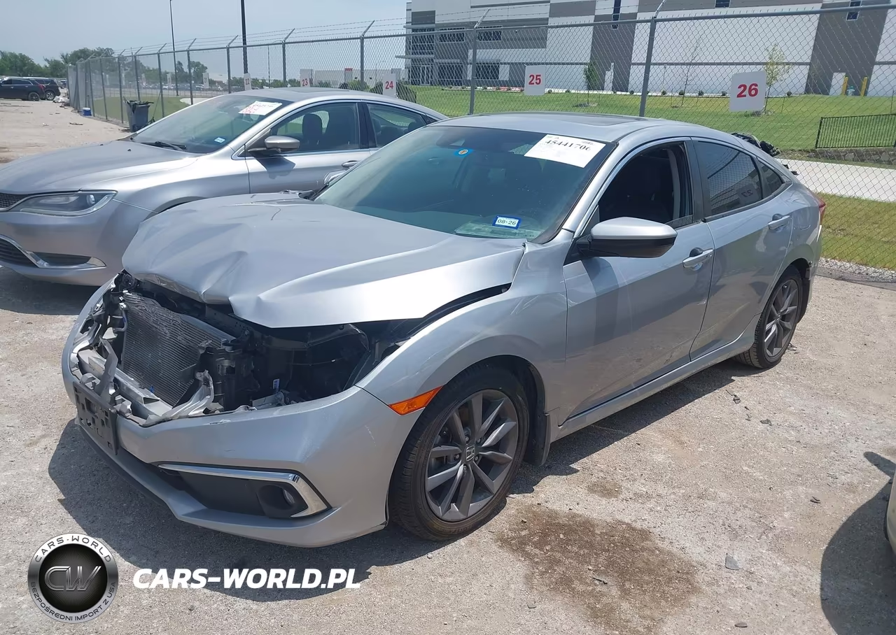 2019 Honda Civic Ex-L VIN:19XFC1F71KE011031 - 2