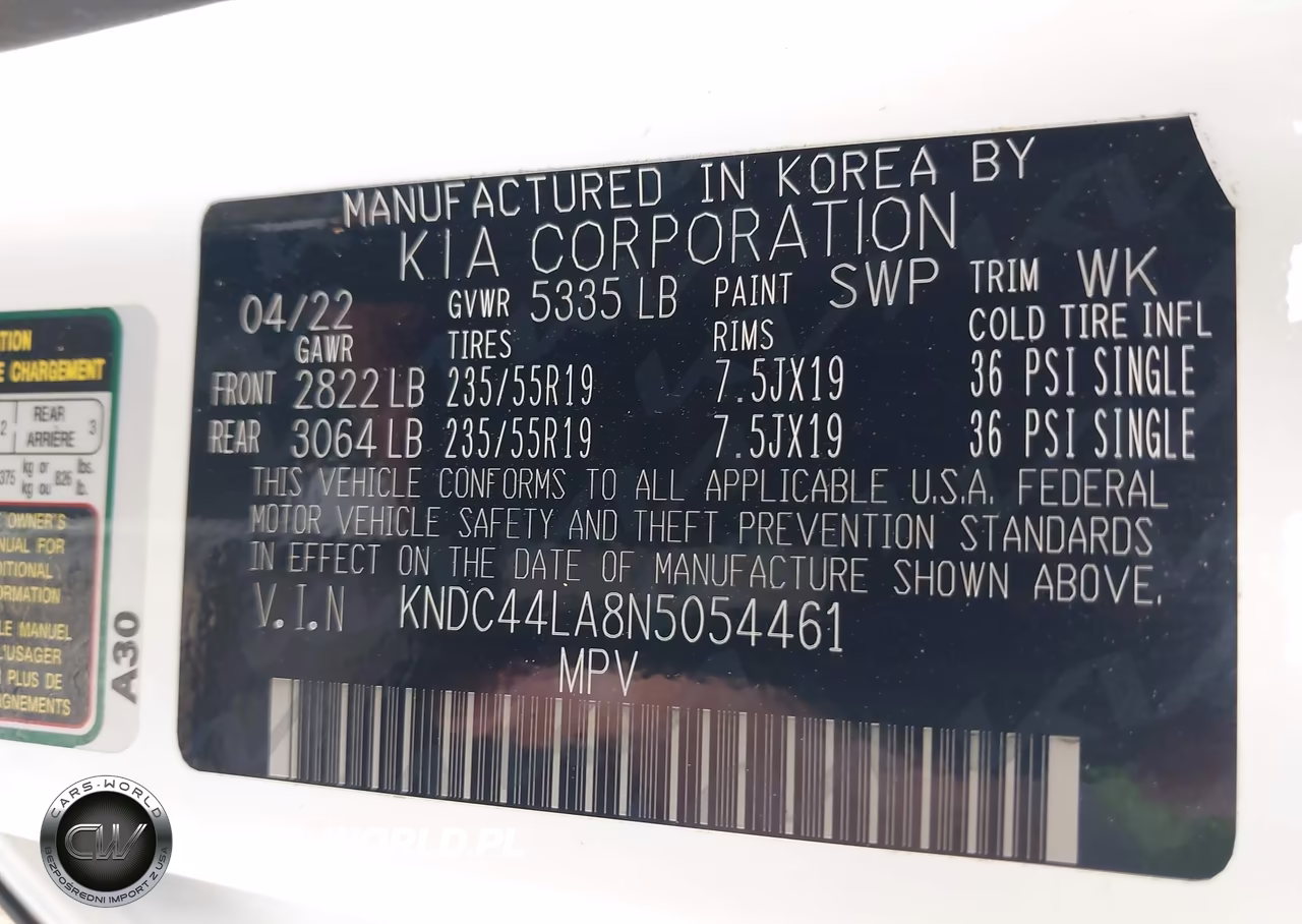 2022 Kia Ev6 Gt-Line VIN:KNDC44LA8N5054461 - 9