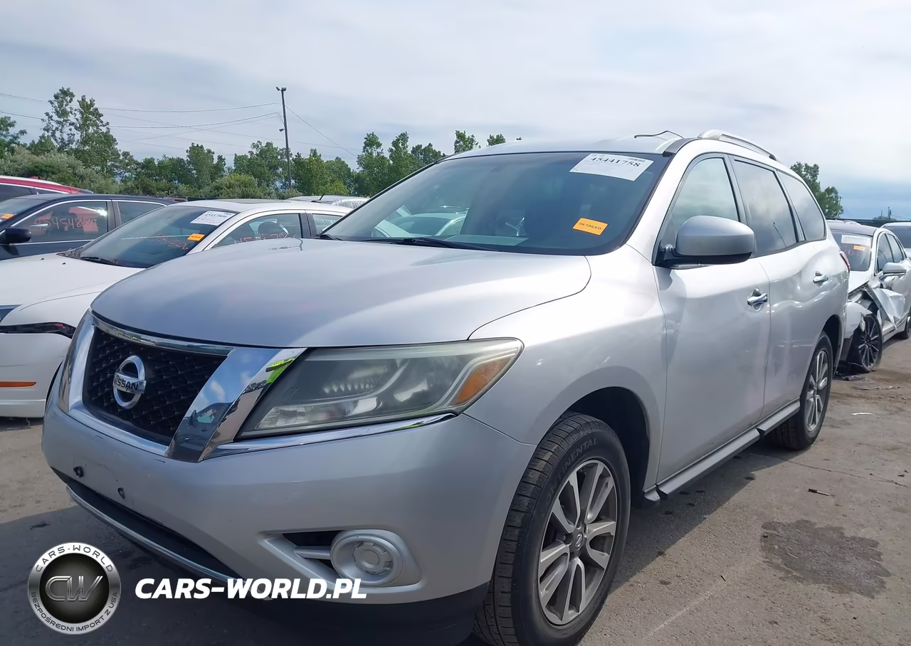 2013 Nissan Pathfinder Sv VIN:5N1AR2MM8DC656644 - 2