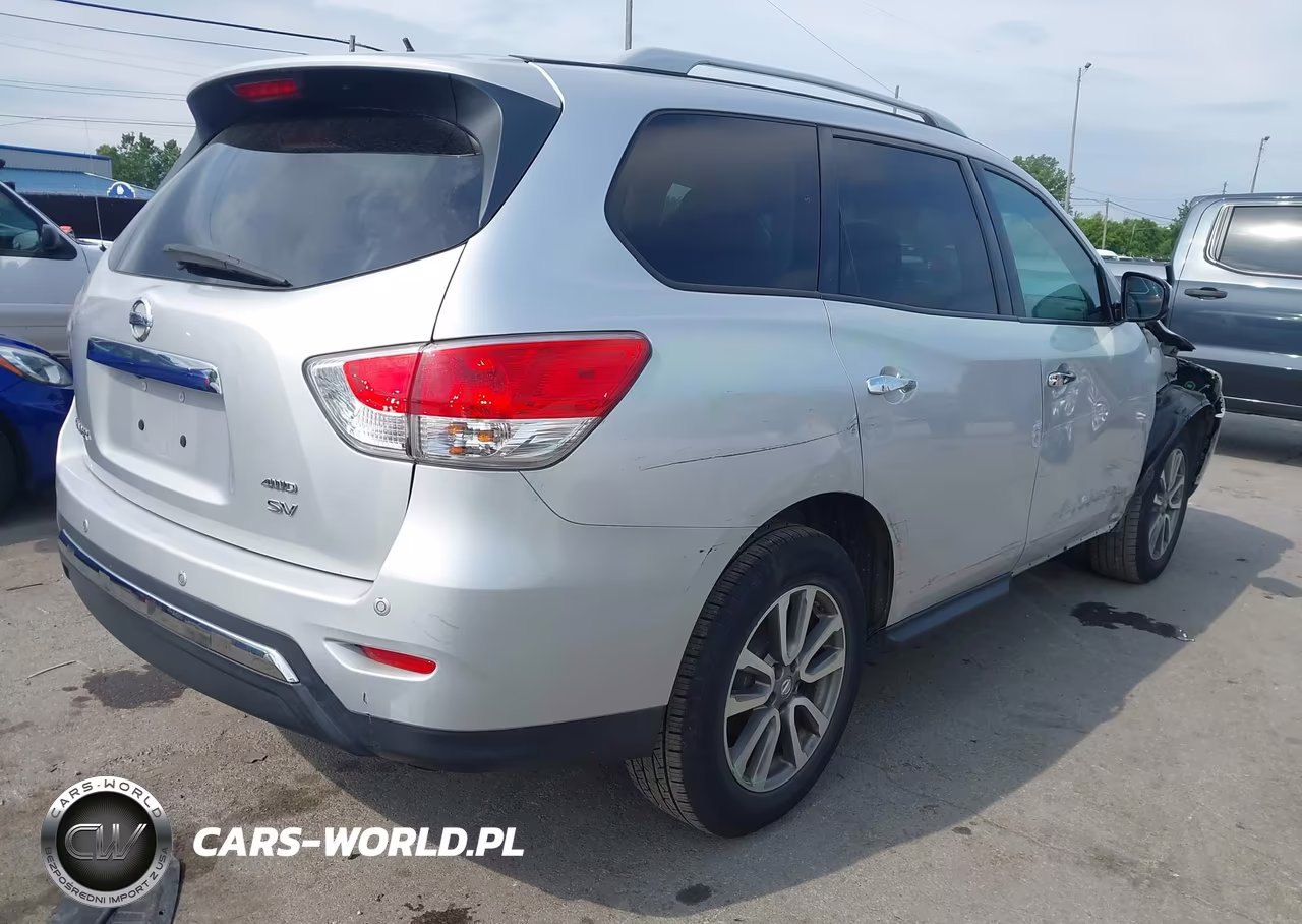 2013 Nissan Pathfinder Sv VIN:5N1AR2MM8DC656644 - 4