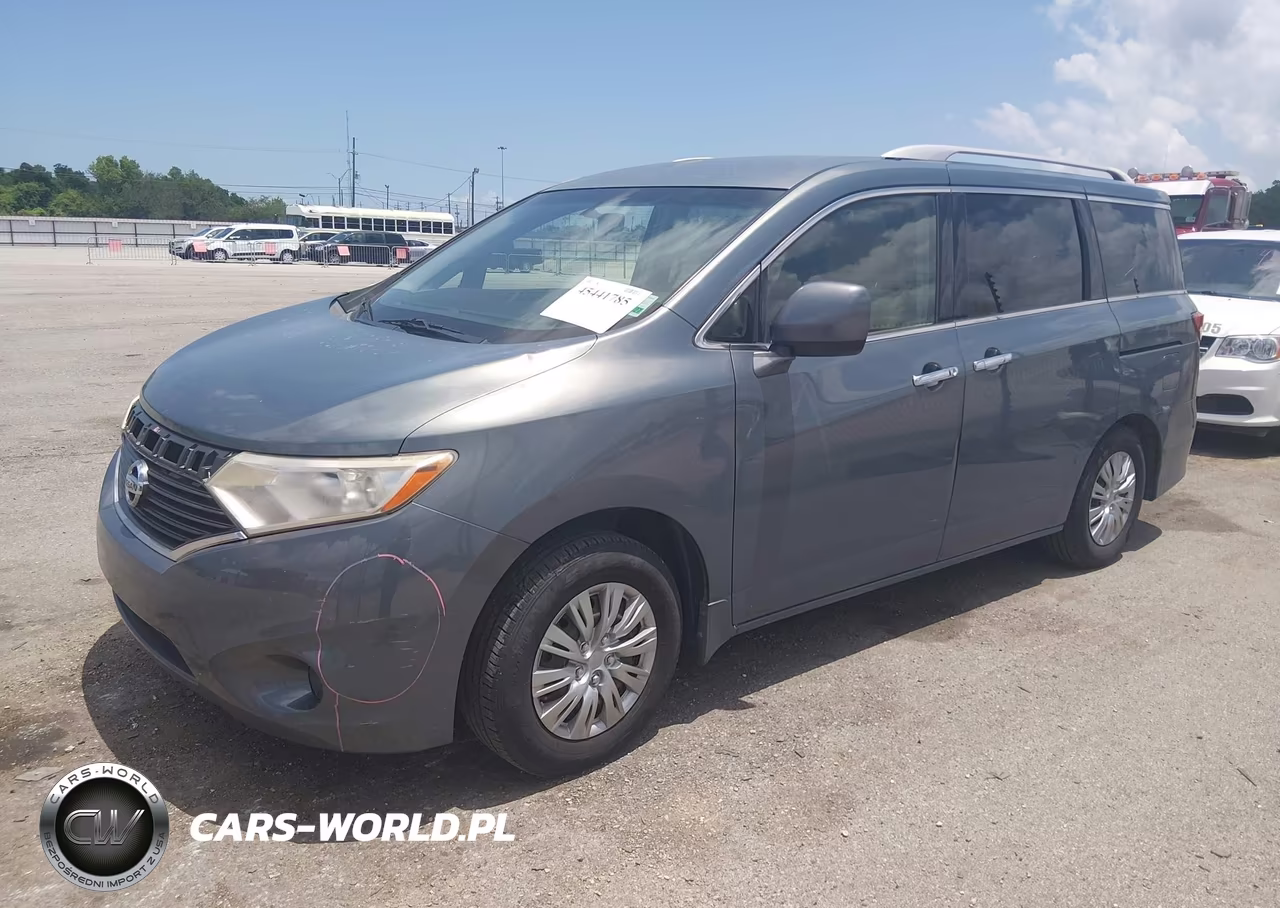 2011 Nissan Quest S VIN:JN8AE2KP9B9001260 - 2