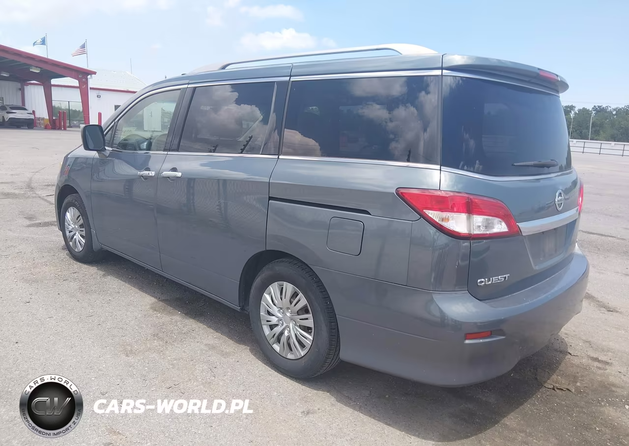 2011 Nissan Quest S VIN:JN8AE2KP9B9001260 - 3
