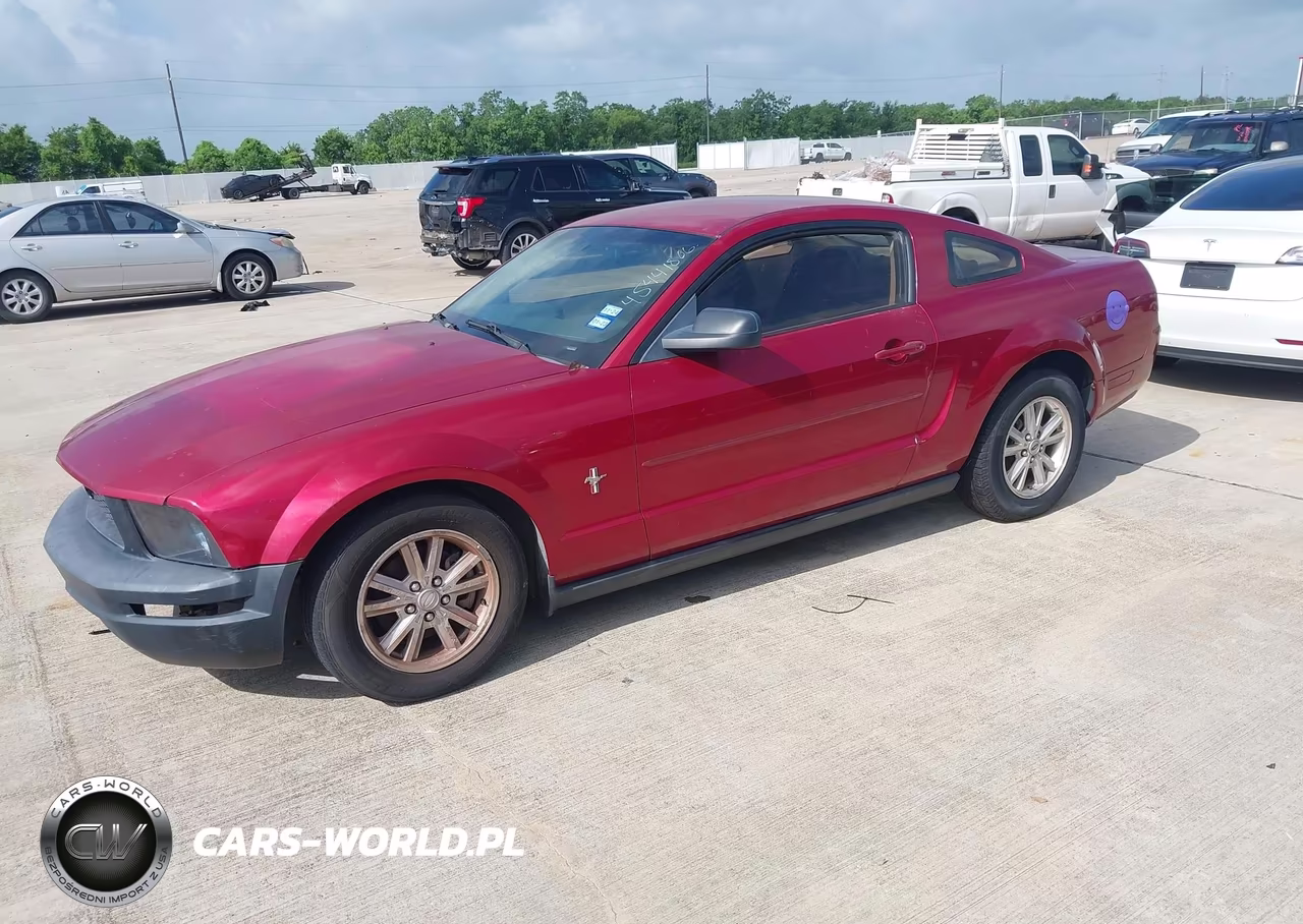 2007 Ford Mustang V6 Deluxe-V6 Premium VIN:1ZVFT80N475249925 - 2