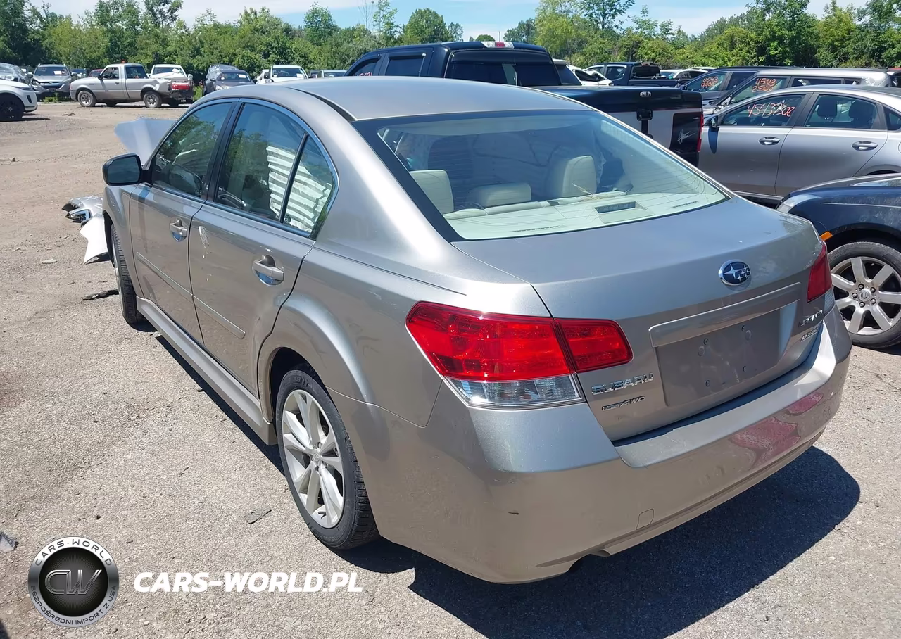 2014 Subaru Legacy 2.5I VIN:4S3BMBA6XE3028809 - 3