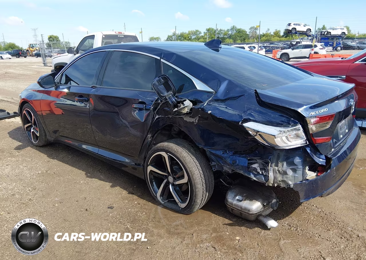 2019 Honda Accord Lx VIN:1HGCV1F18KA129641 - 3