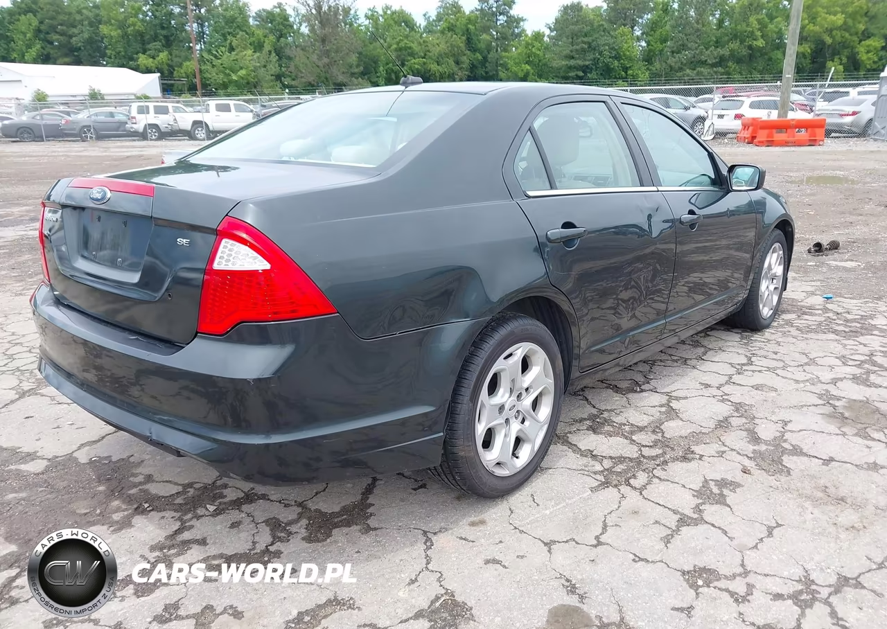 2010 Ford Fusion Se VIN:3FAHP0HA8AR140221 - 4
