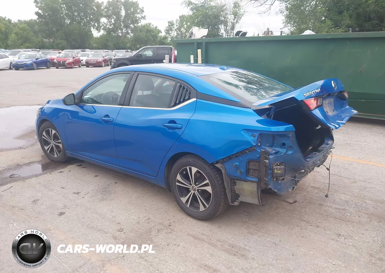 2021 Nissan Sentra Sv Xtronic Cvt VIN:3N1AB8CV0MY314511 - 3