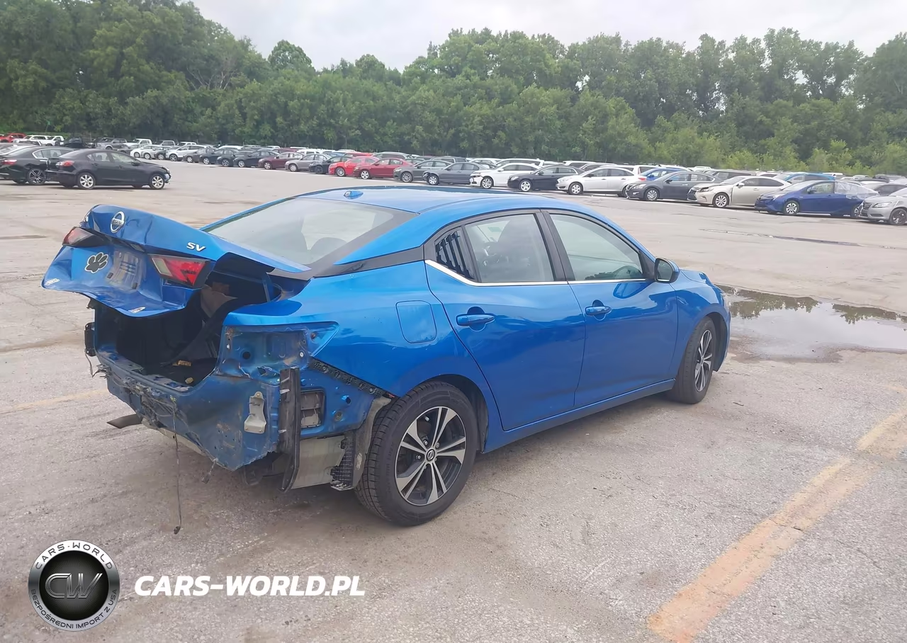 2021 Nissan Sentra Sv Xtronic Cvt VIN:3N1AB8CV0MY314511 - 4