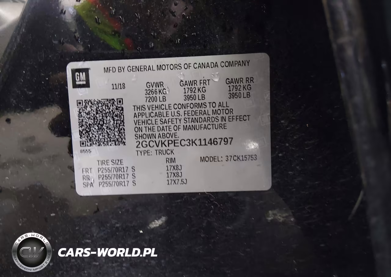 2019 Chevrolet Silverado 1500 Ld Lt VIN:2GCVKPEC3K1146797 - 9