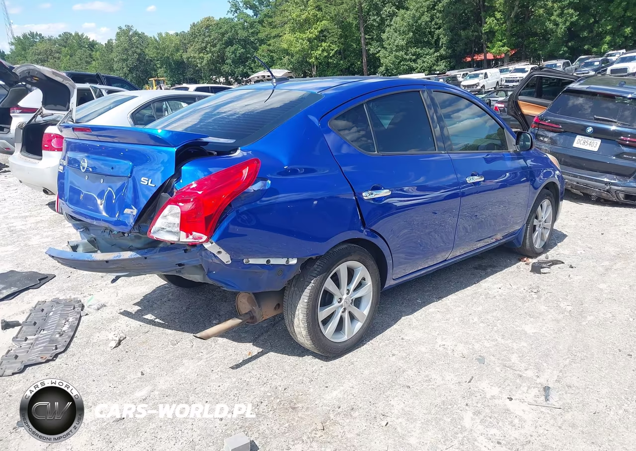 2014 Nissan Versa 1.6 Sl VIN:3N1CN7AP4EL854165 - 4