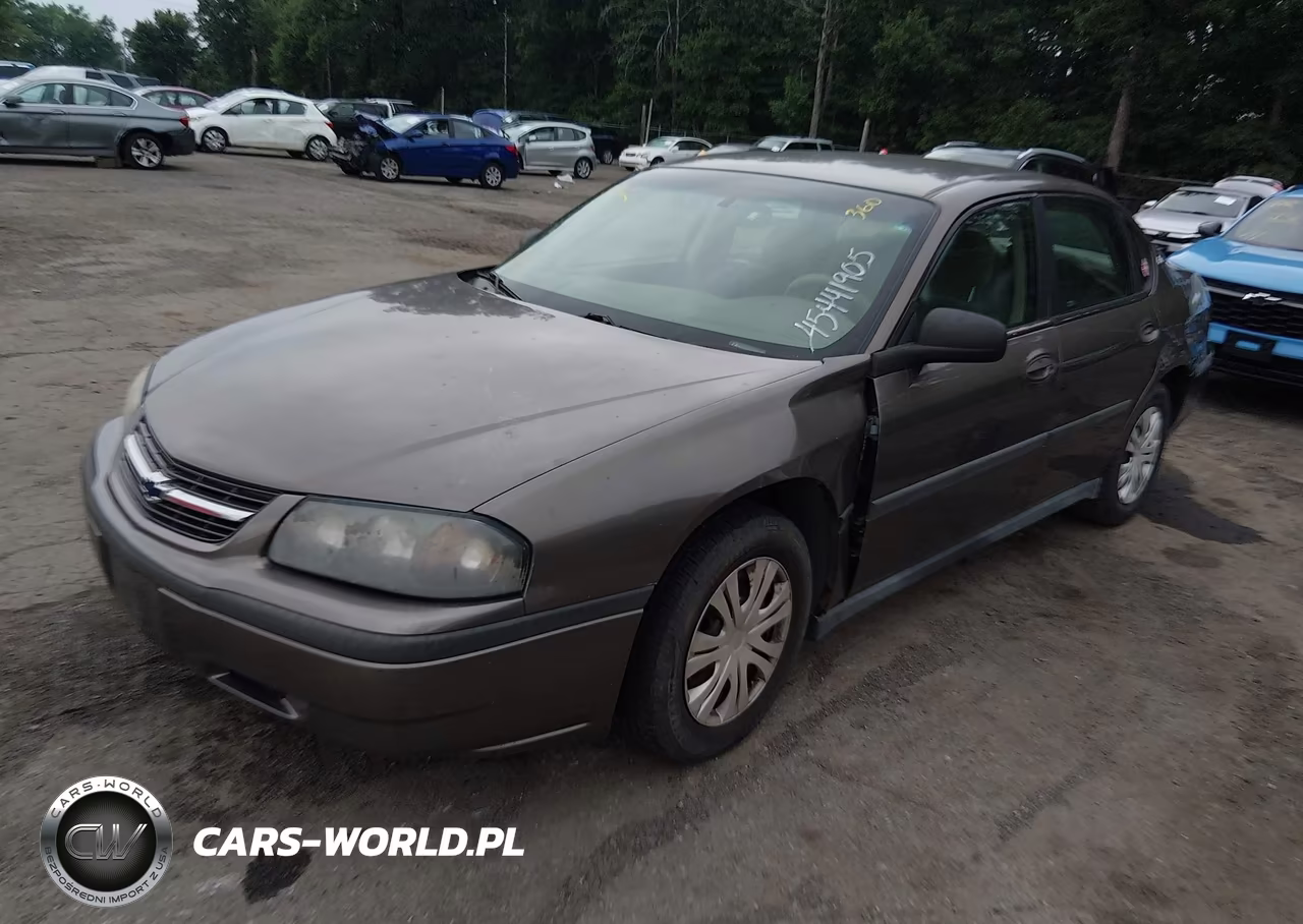 2003 Chevrolet Impala VIN:2G1WF52E639259836 - 2