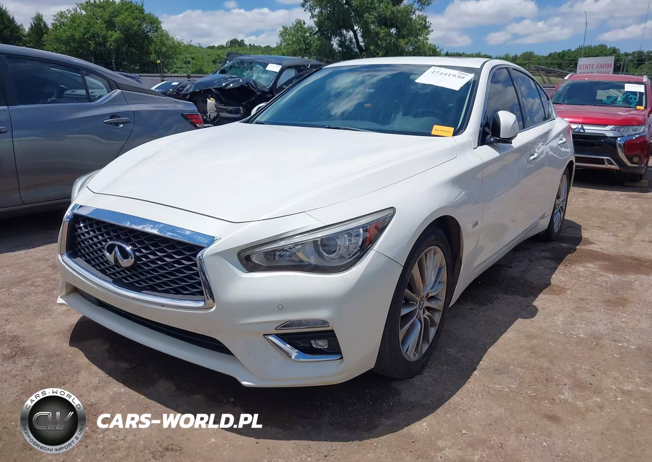 2018 Infiniti Q50 3.0T Luxe VIN:JN1EV7AP3JM366527 - 2