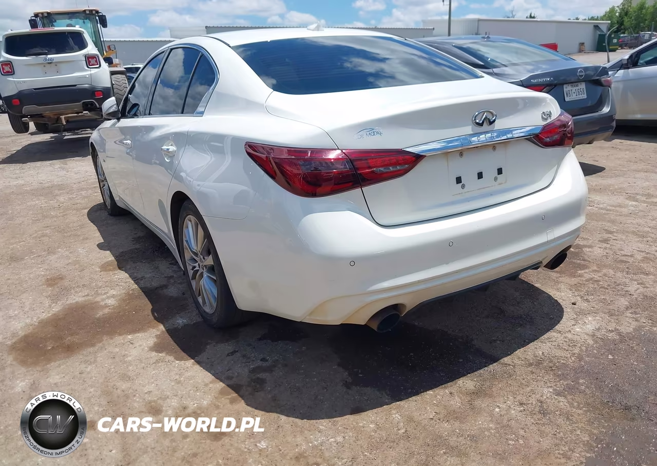 2018 Infiniti Q50 3.0T Luxe VIN:JN1EV7AP3JM366527 - 3
