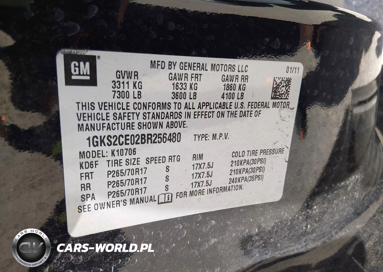 2011 GMC Yukon Slt VIN:1GKS2CE02BR256480 - 9
