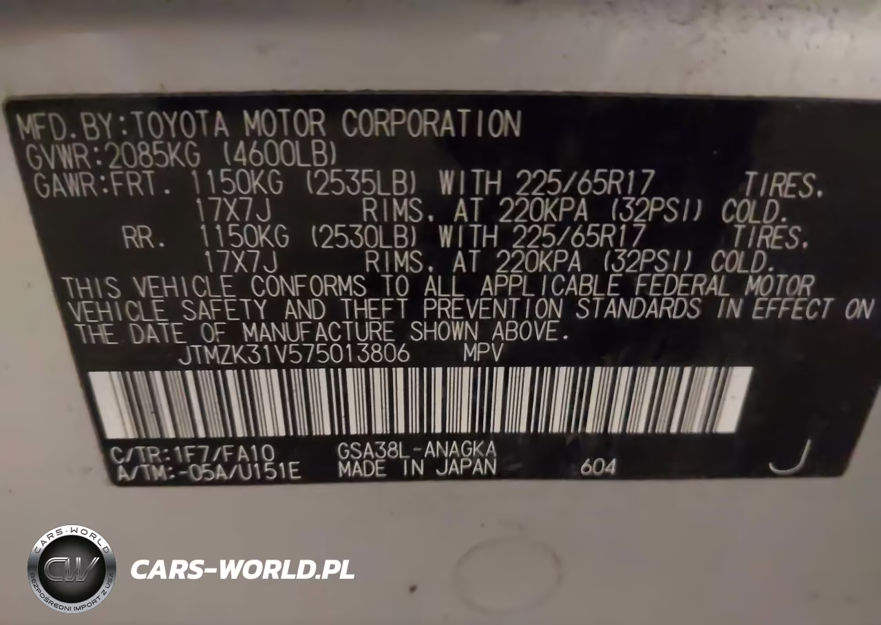 2007 Toyota Rav4 Limited V6 VIN:JTMZK31V575013806 - 9