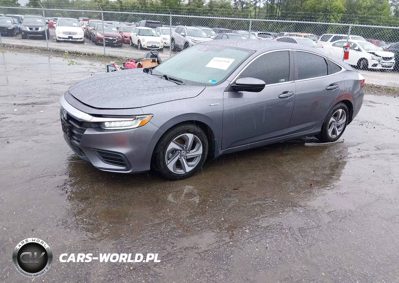 2020 Honda Insight Ex VIN:19XZE4F50LE012454 - 2