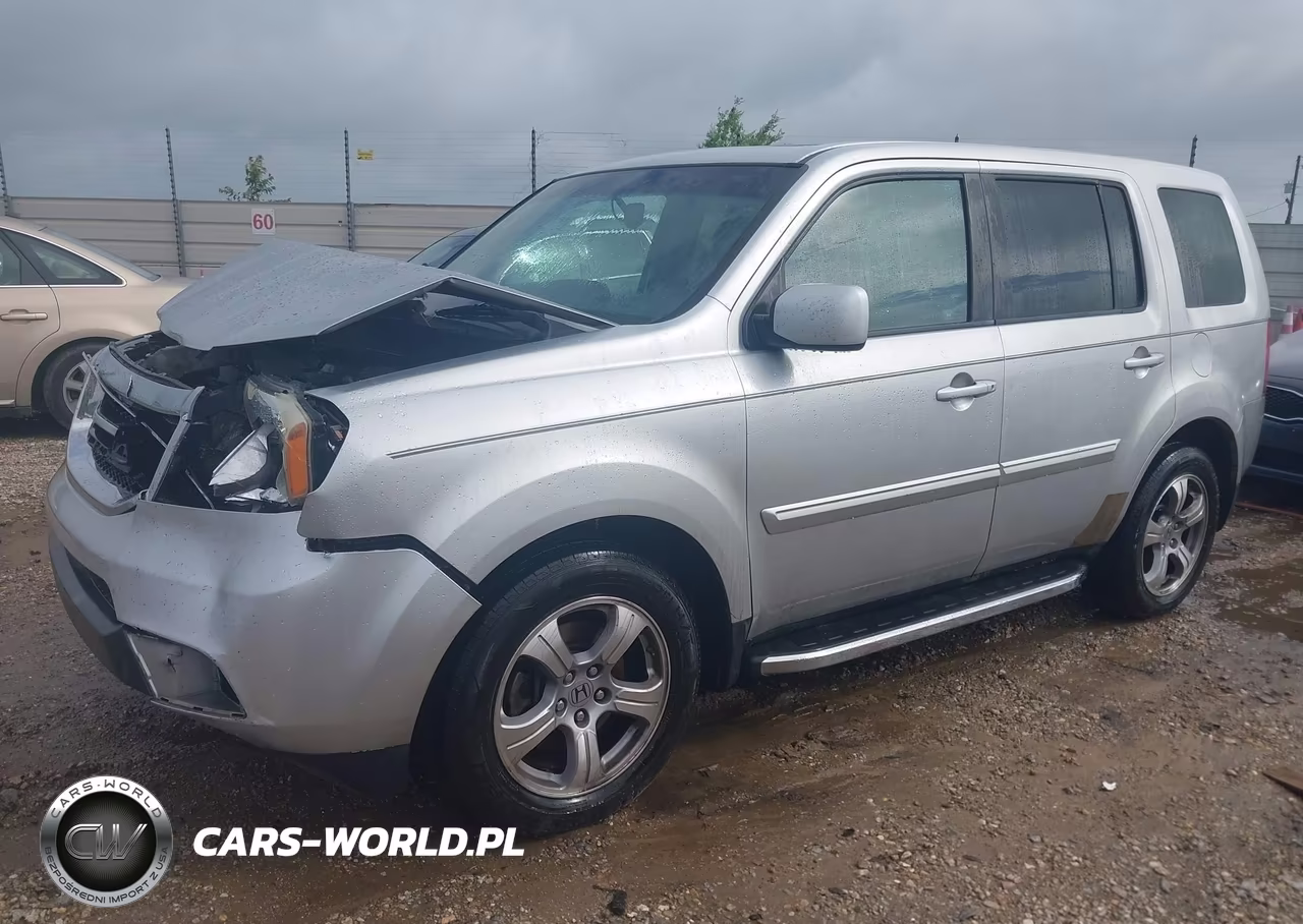 2012 Honda Pilot Ex-L VIN:5FNYF3H56CB038972 - 2