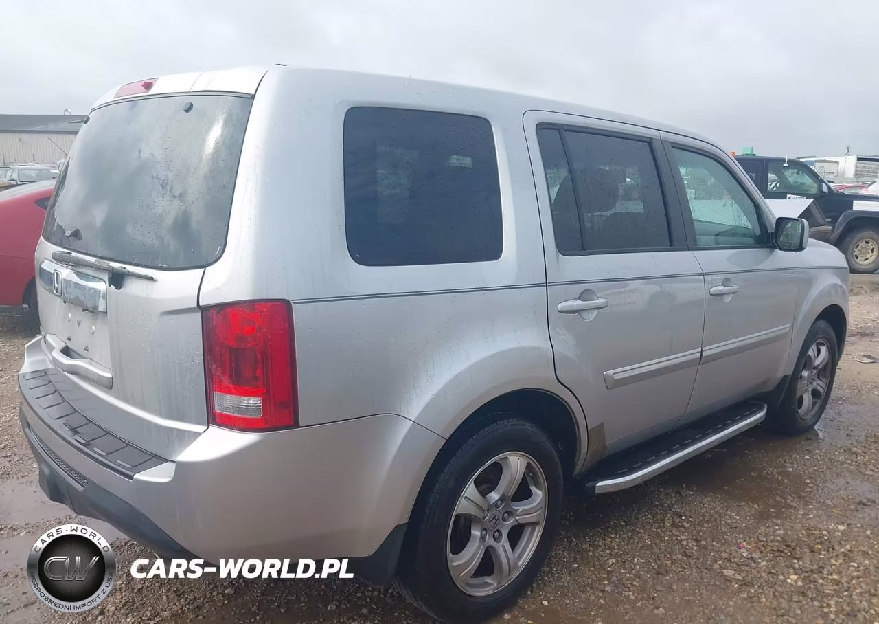 2012 Honda Pilot Ex-L VIN:5FNYF3H56CB038972 - 4