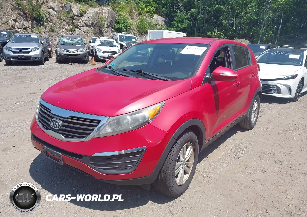 2011 Kia Sportage Lx VIN:KNDPB3A21B7143754 - 2