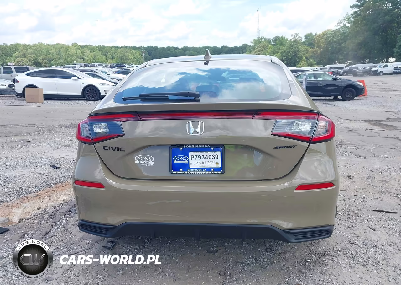 2026 Honda Civic Sport VIN:19XFL2H87TE022130 - 16