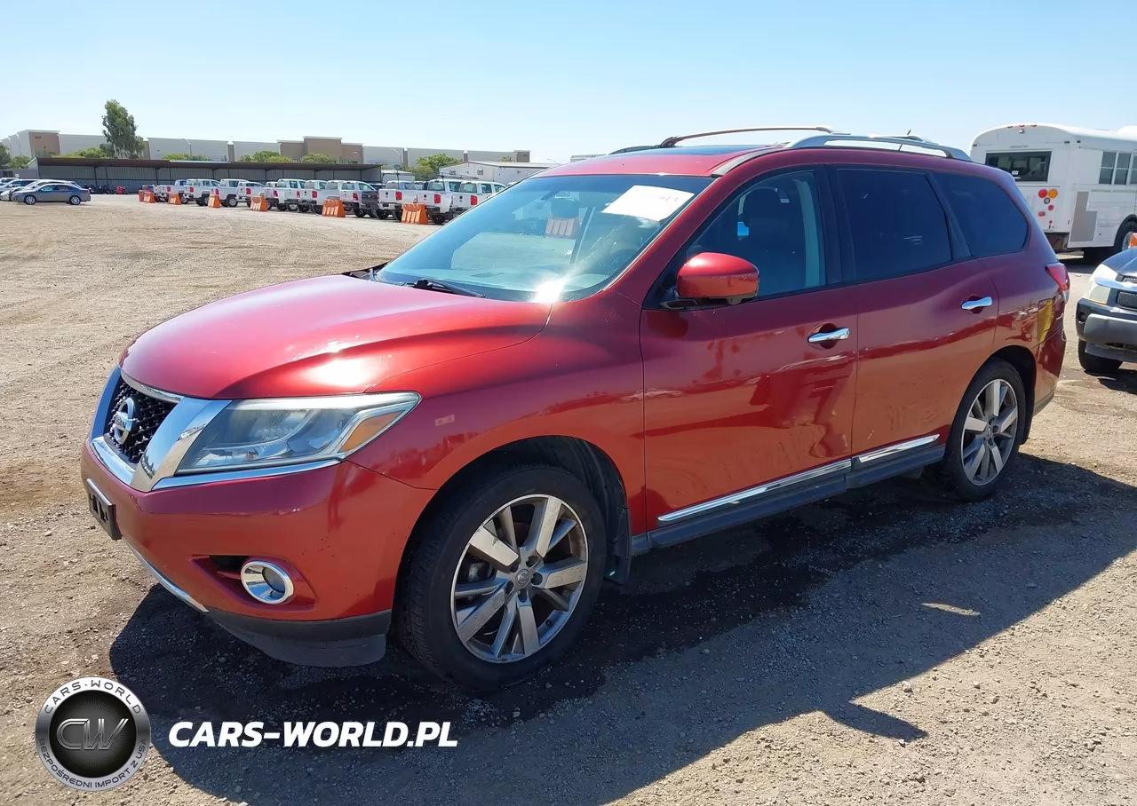 2013 Nissan Pathfinder Platinum VIN:5N1AR2MN2DC677594 - 2