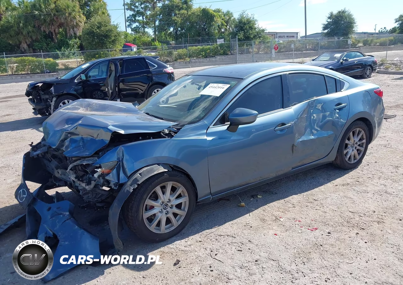 2016 Mazda Mazda6 I Sport VIN:JM1GJ1U54G1411722 - 2