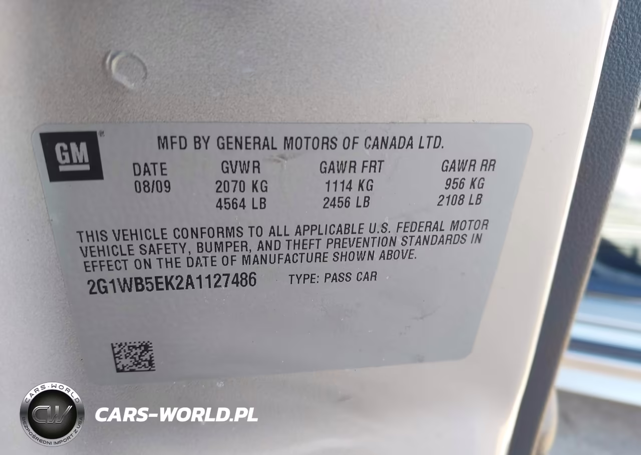 2010 Chevrolet Impala Lt VIN:2G1WB5EK2A1127486 - 9