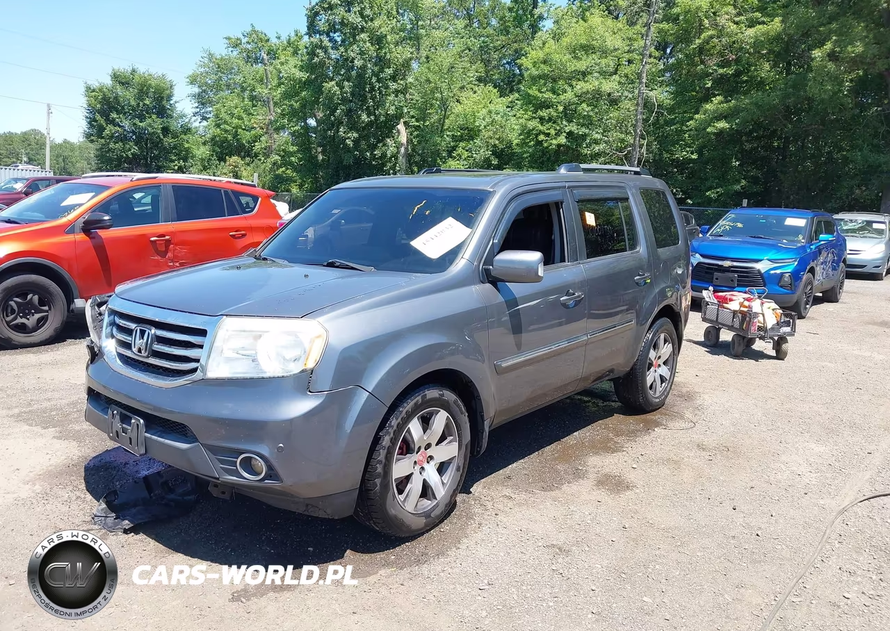 2012 Honda Pilot Touring VIN:5FNYF4H93CB043877 - 2