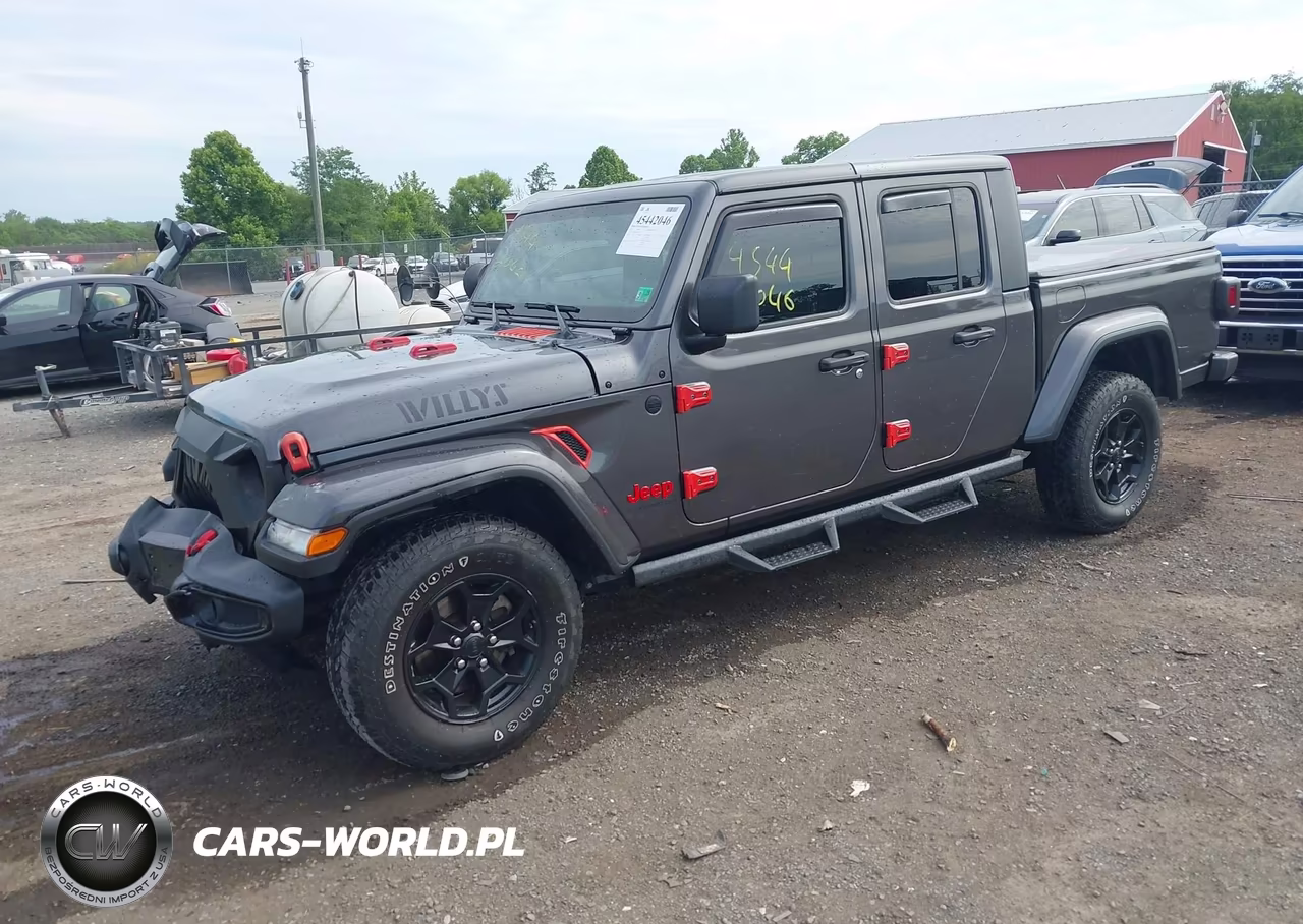 2021 Jeep Gladiator Willys 4X4 VIN:1C6HJTAGXML517296 - 2