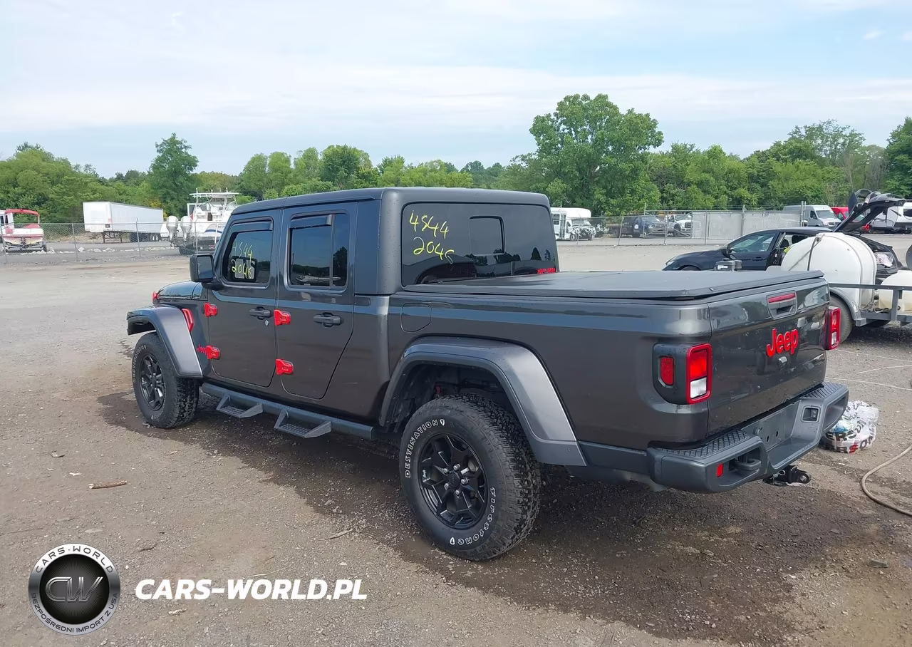 2021 Jeep Gladiator Willys 4X4 VIN:1C6HJTAGXML517296 - 3