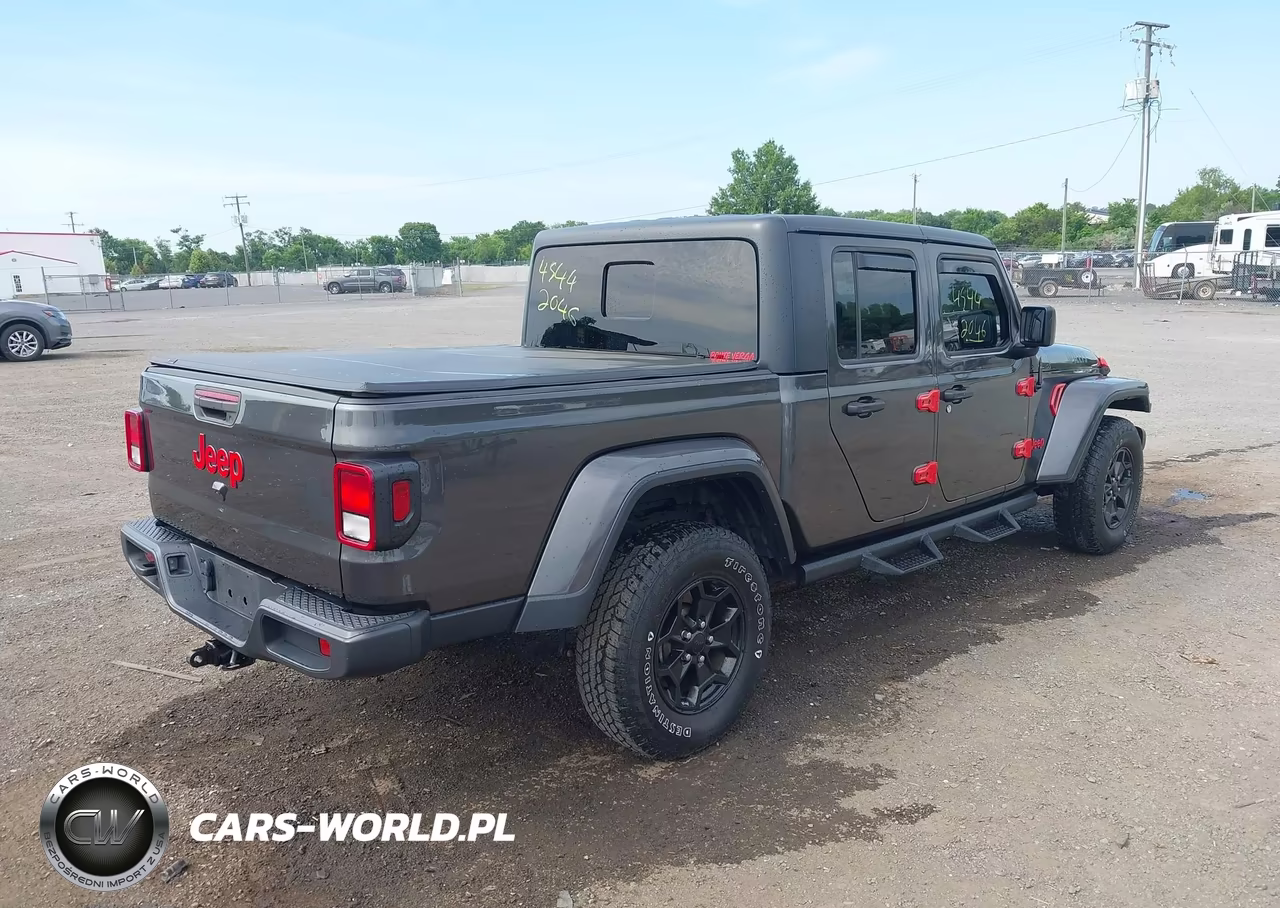 2021 Jeep Gladiator Willys 4X4 VIN:1C6HJTAGXML517296 - 4