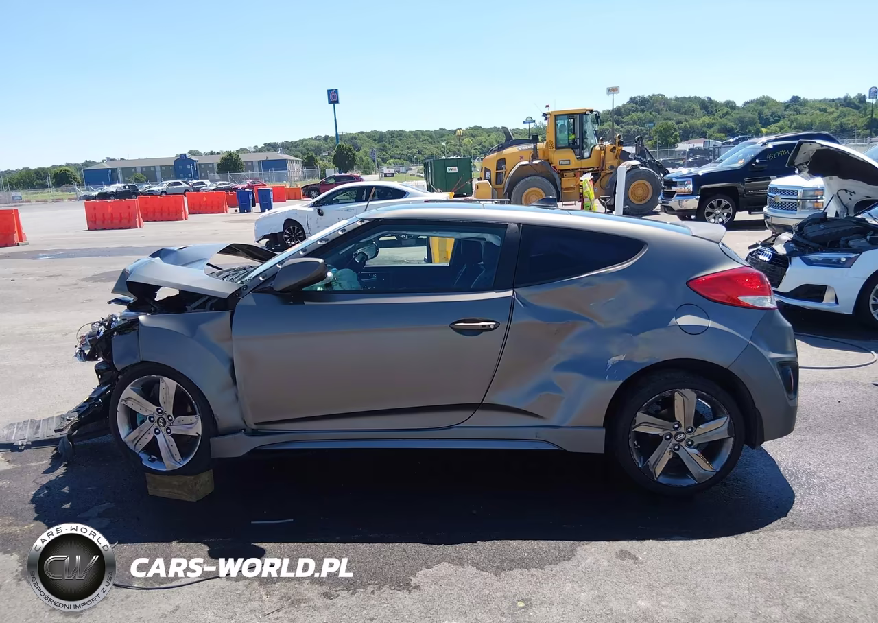 2015 Hyundai Veloster Turbo VIN:KMHTC6AE5FU224654 - 15