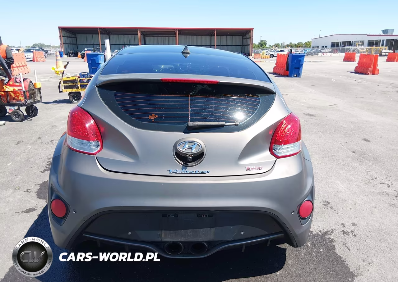 2015 Hyundai Veloster Turbo VIN:KMHTC6AE5FU224654 - 17