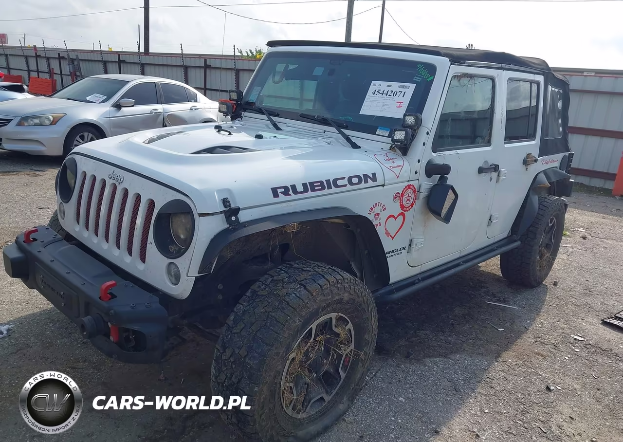 2016 Jeep Wrangler Unlimited Rubicon Hard Rock VIN:1C4BJWFGXGL216332 - 2
